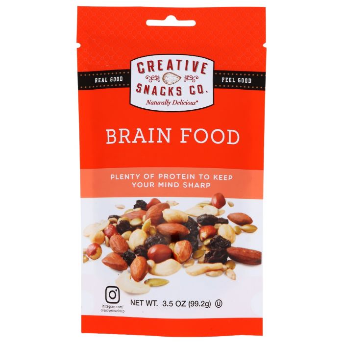 CREATIVE SNACKS: Brain Food, 3.5 oz