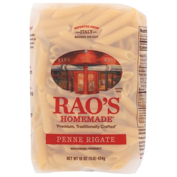 RAOS: Penne Rigate Pasta, 16 oz