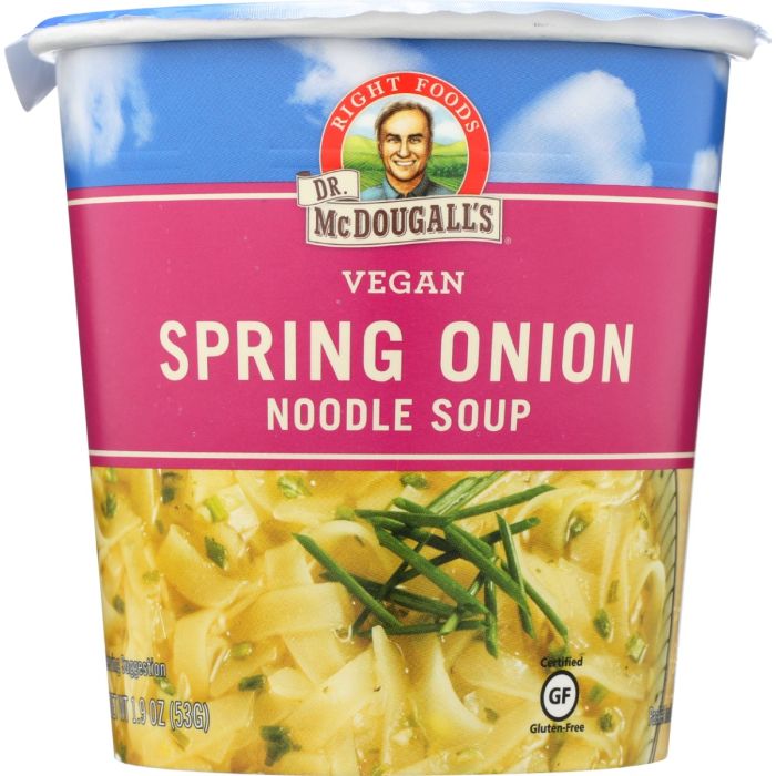 DR MCDOUGALLS: Spring Onion Noodle Soup Cup, 1.9 oz