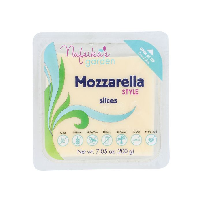 NAFSIKAS GARDEN: Mozzarella Style Slices, 200 gm