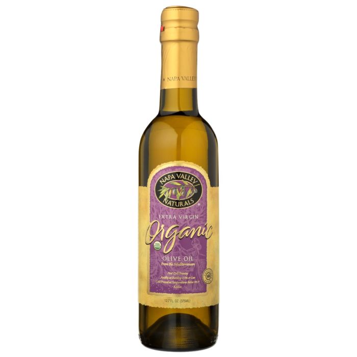 NAPA VALLEY NATURALS: Organic Extra Virgin Olive Oil, 12.7 oz