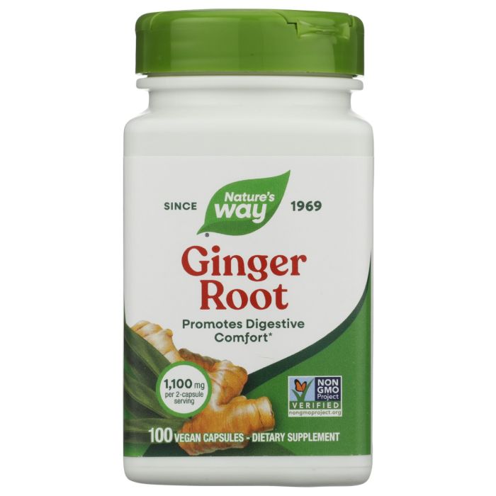 NATURES WAY: Ginger Root, 100 vc