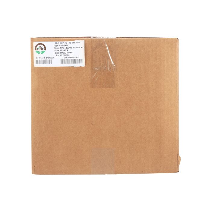 NEW ENGLAND NATURAL: Muesli Organic, 25 lb