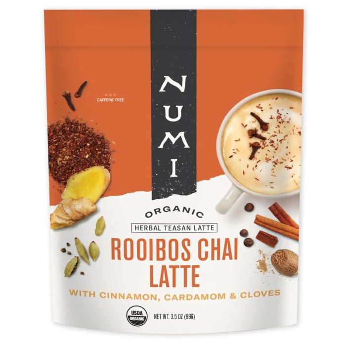 NUMI TEAS: Rooibos Chai Latte Tea Powder, 3.5 oz