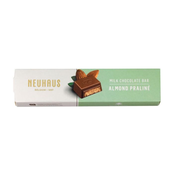 NEUHAUS: Almond Praline Milk Chocolate Bar, 1.76 oz