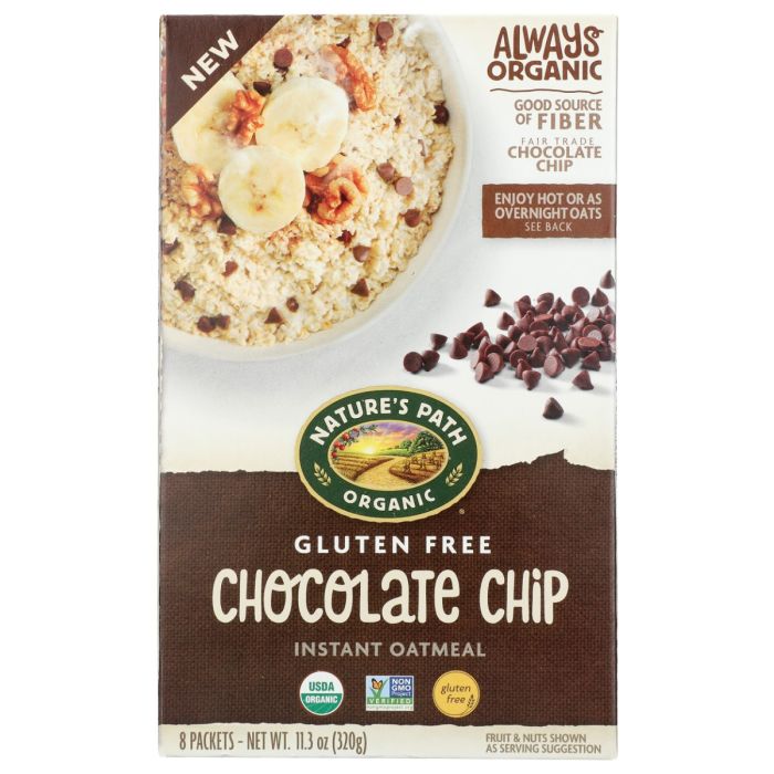 NATURES PATH: Chocolate Chip Oatmeal, 11.3 oz