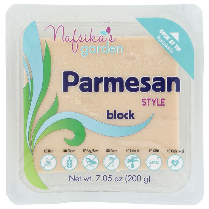NAFSIKAS GARDEN: Parmesan Style Block Cheese, 200 gm
