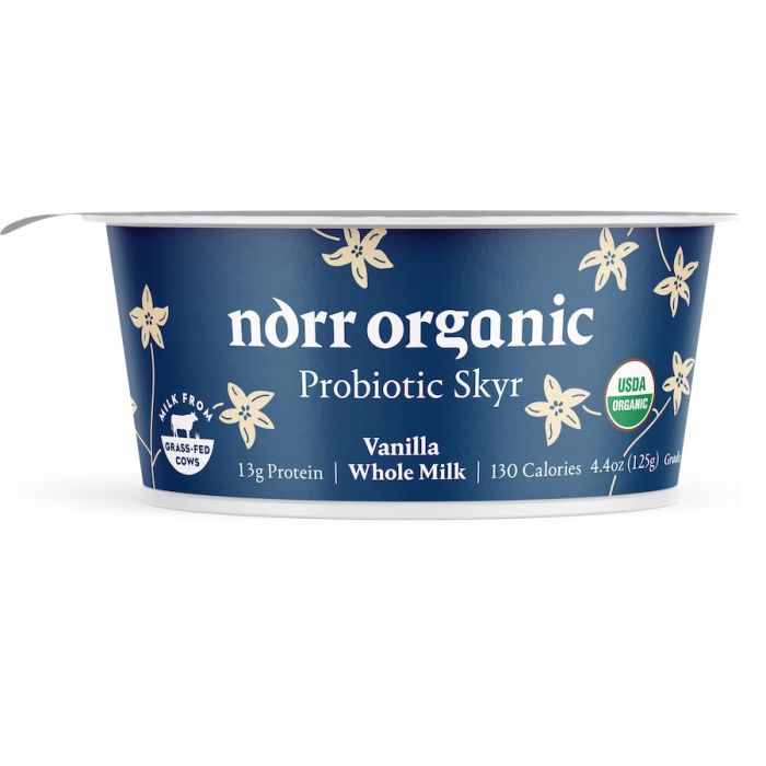 NORR ORGANIC: Organic Vanilla Probiotic Skyr, 4.4 fo