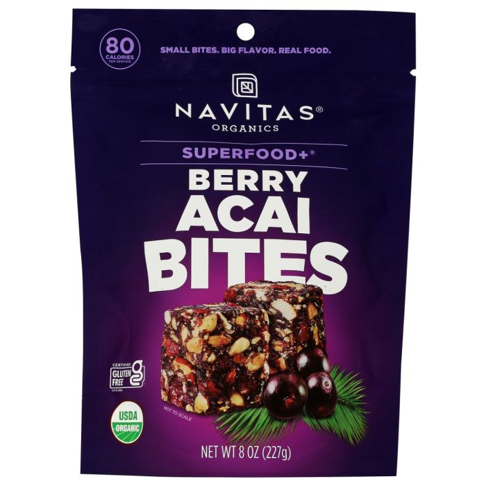 NAVITAS: Berry Acai Bites, 8 oz