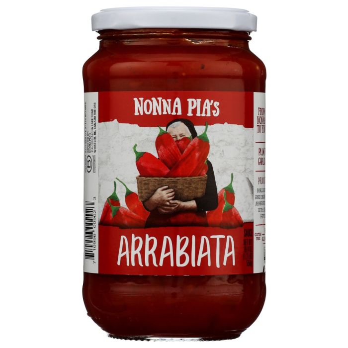 NONNA PIAS: Arrabiata Pasta Sauce, 19.4 oz