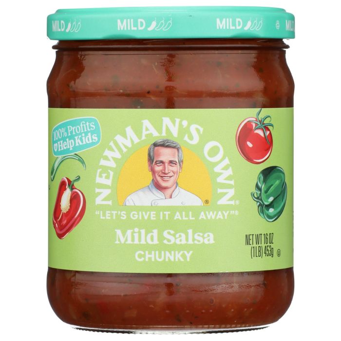 NEWMANS OWN: Mild Salsa, 16 oz