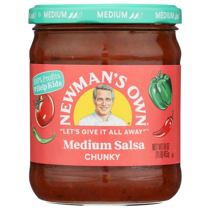 NEWMANS OWN: Salsa Bandito Medium, 16 oz