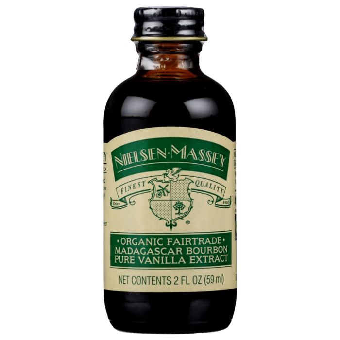NIELSEN MASSEY: Organic Fairtrade Madagascar Bourbon Pure Vanilla Extract, 2 oz