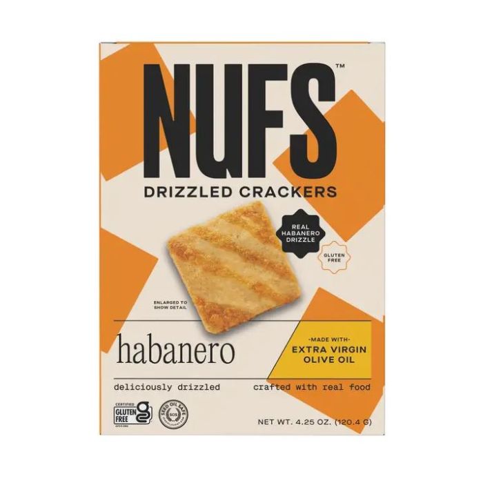 NUFS SUPERFOODS USA LIMITED: Habanero Crackers, 4.25 oz