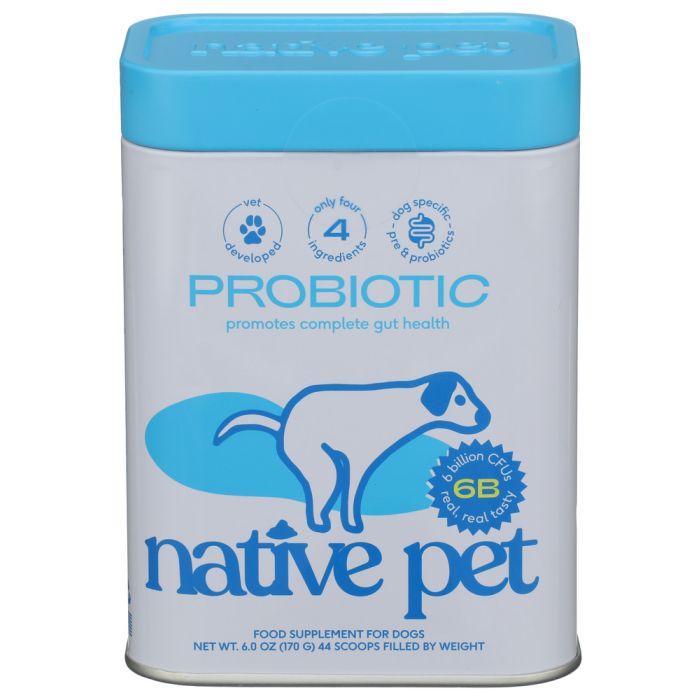 NATIVE PET: The Daily Probiotic Dog Supplement Powder, 6 oz