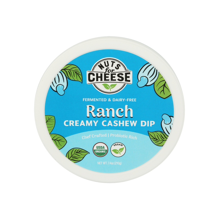 NUTS FOR CHEESE: Creamy Cashew Ranch Dip, 7.4 oz