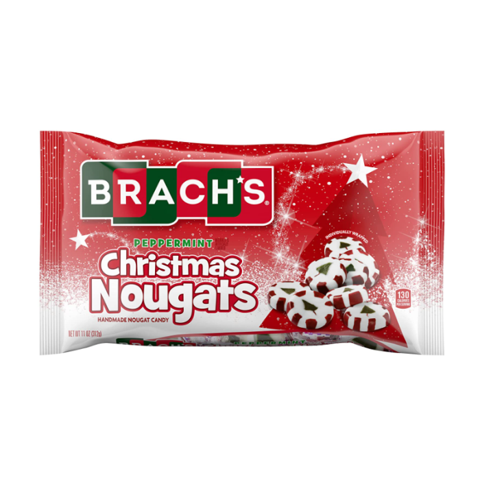 BRACHS: Christmas Nougats Candy, 1 ea