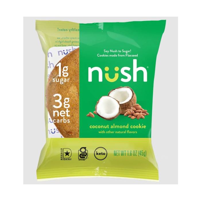 NUSH: Coconut Almond Cookie Bar, 1.6 oz