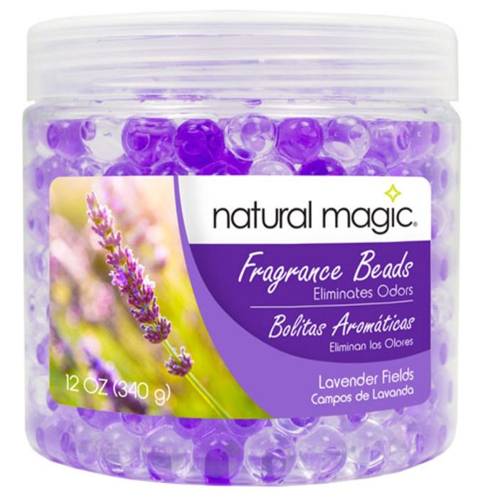 NATURAL MAGIC: Fragrance Beads Lavender, 12 Oz