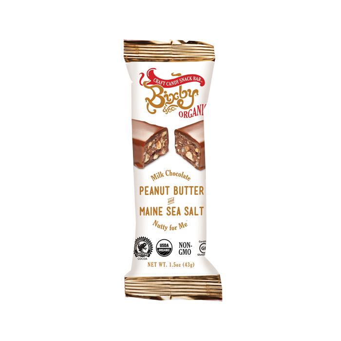 BIXBY AND CO: Nutty for Me Milk Chocolate Crunchy Peanut Butter Bar, 1.5 oz
