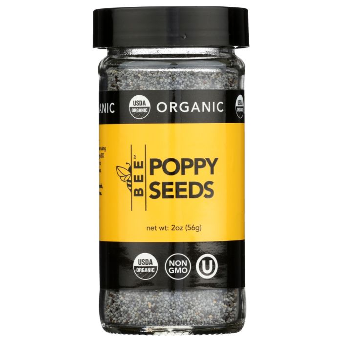 BEESPICES: Organic Poppy Seeds, 2 oz
