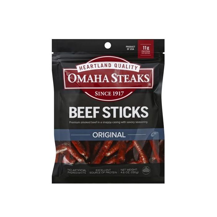 OMAHA STEAKS: Original Beef Sticks, 4.6 oz