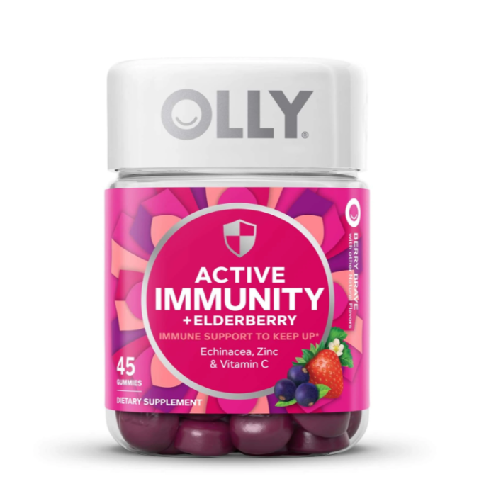 OLLY: Active Immunity Berry Brave Gummies, 45 ea