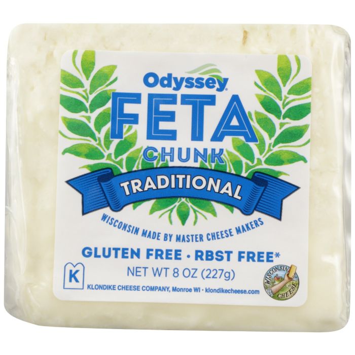ODYSSEY: Traditional Feta Chunk Cheese, 8 oz