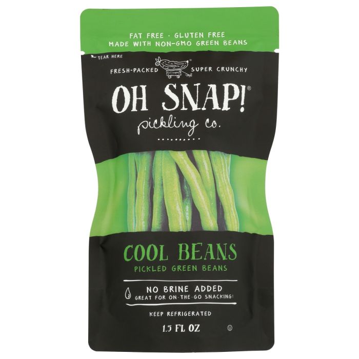OH SNAP: Cool Beans Pickled Green Beans, 1.5 oz
