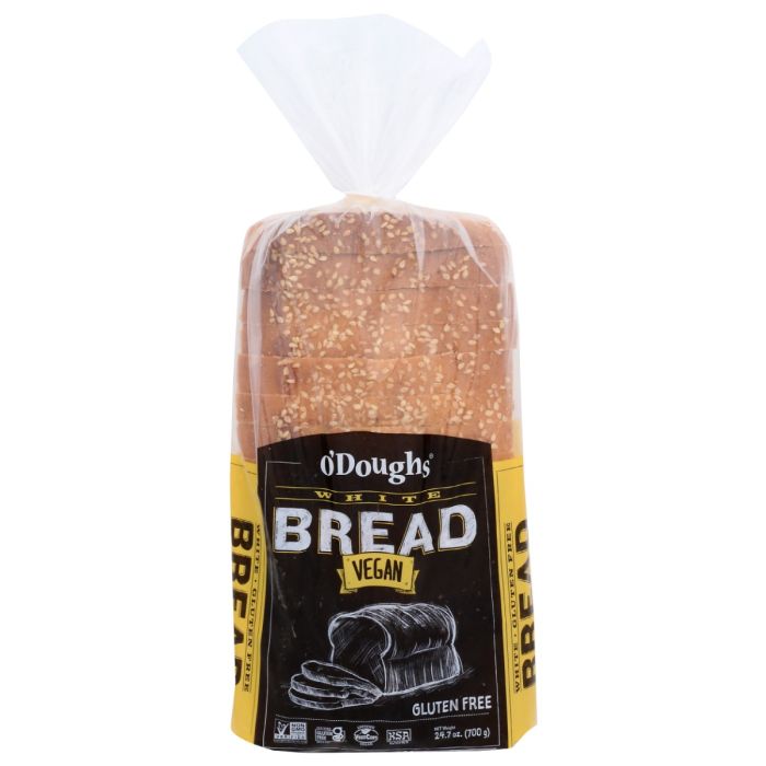 O'DOUGHS: White Loaf Bread, 24.7 oz