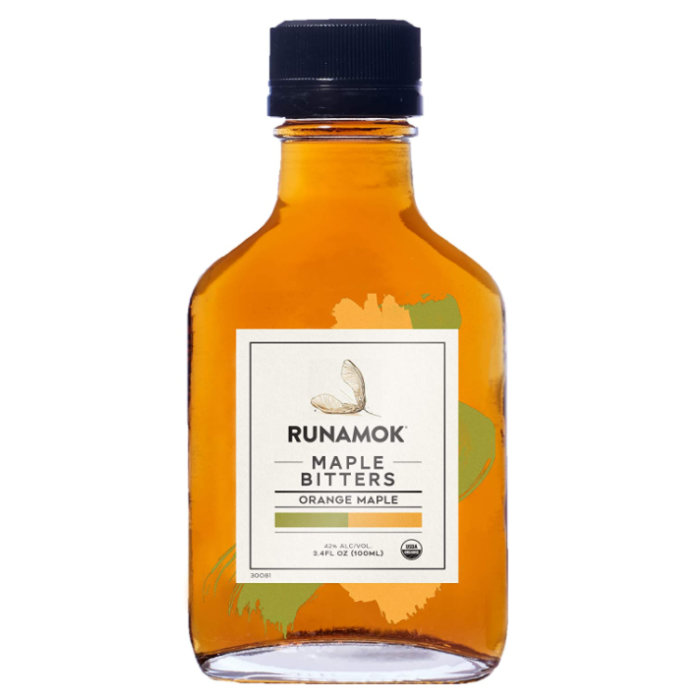 RUNAMOK MAPLE: Orange Maple Bitters, 3.4 fo