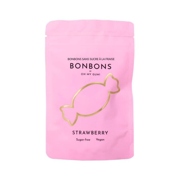 OH MY GUM: Strawberry Bonbons, 32 gm