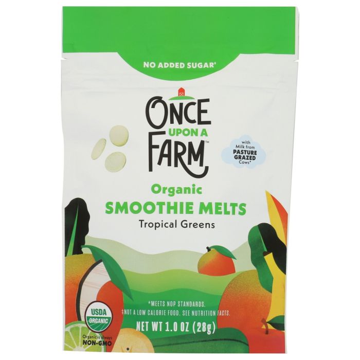 ONCE UPON A FARM: Tropical Greens Smoothie Melts, 1 oz