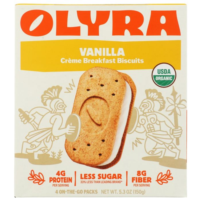 OLYRA: Vanilla Creme Breakfast Biscuits, 5.3 oz