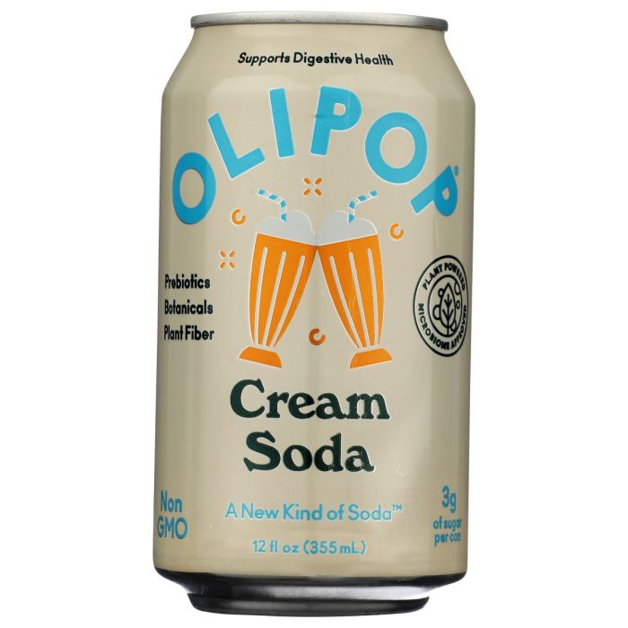 OLIPOP: Cream Soda, 12 fo