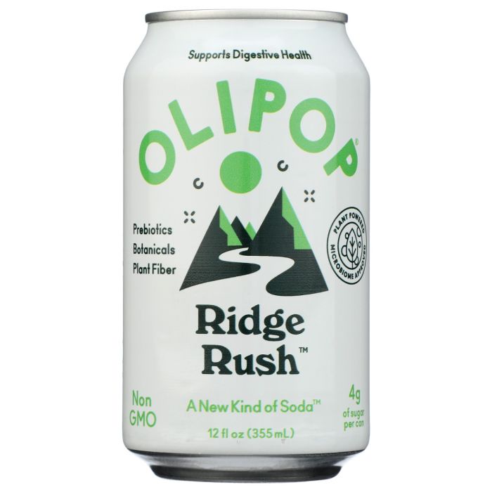 OLIPOP: Ridge Rush Soda, 12 fo