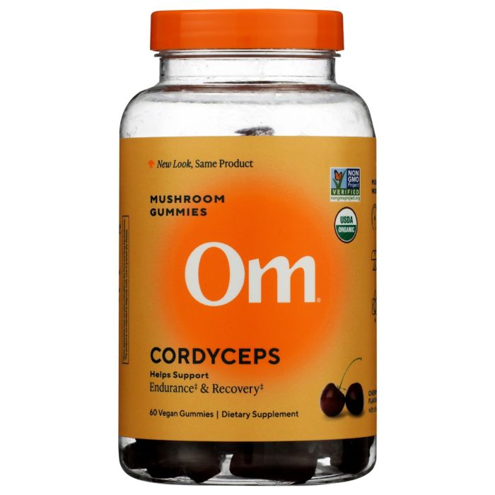 OM MUSHROOMS: Cordyceps Mushroom Gummies, 60 ea