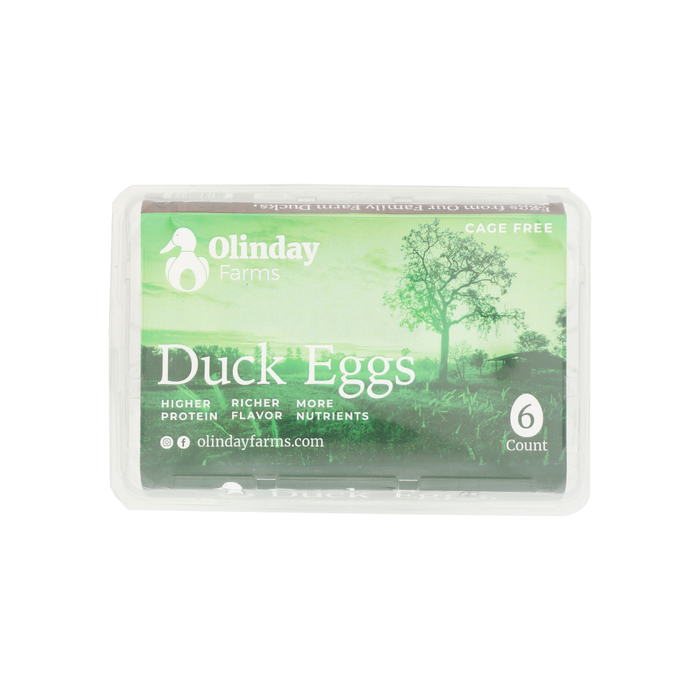 OLINDAY FARMS: Fresh Duck Eggs, 0.5 dz