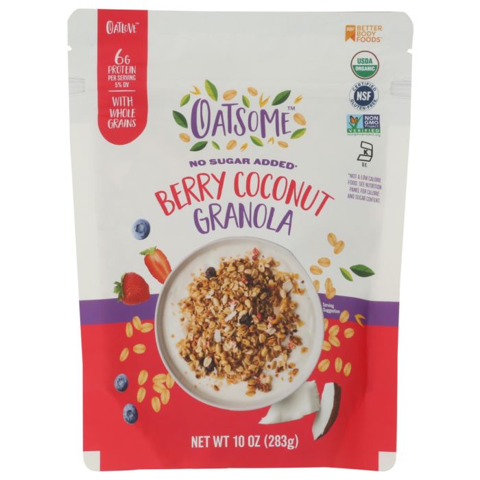 OATSOME: Berry Coconut Granola, 10 oz