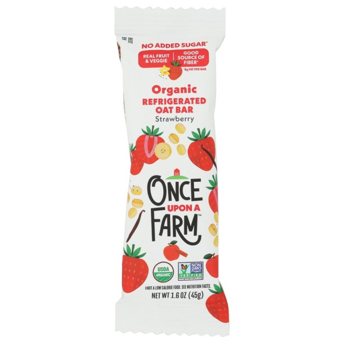 ONCE UPON A FARM: Strawberry Oat Bar, 1.6 oz