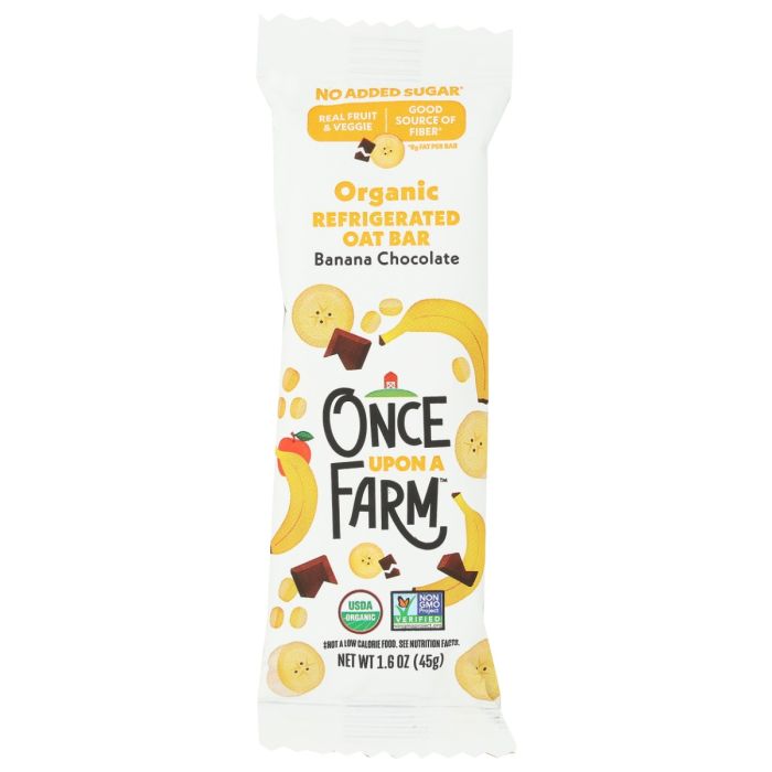 ONCE UPON A FARM: Banana Chocolate Oat Bar, 1.6 oz