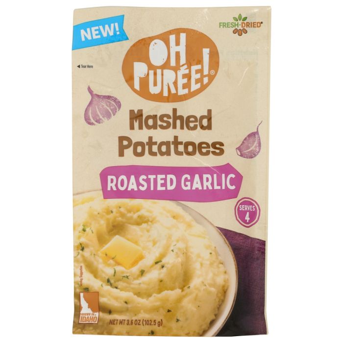 OH PUREE: Roasted Garlic Mashed Potatoes, 3.6 oz