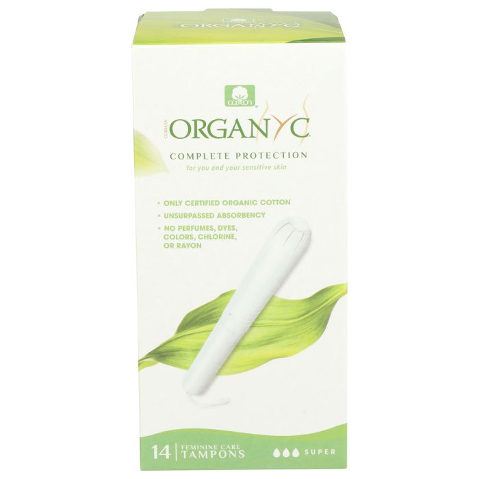 ORGANYC: Tampon Applicator Super Organic, 14 pc