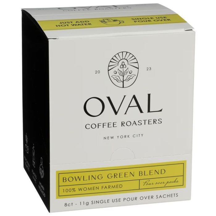 OVAL COFFEE: Bowling Green Blend Coffee Roasters, 3.1 oz