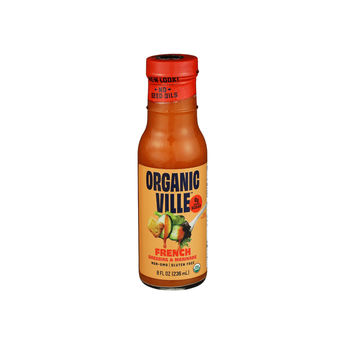 ORGANICVILLE: French Dressing and Marinade, 8 fo