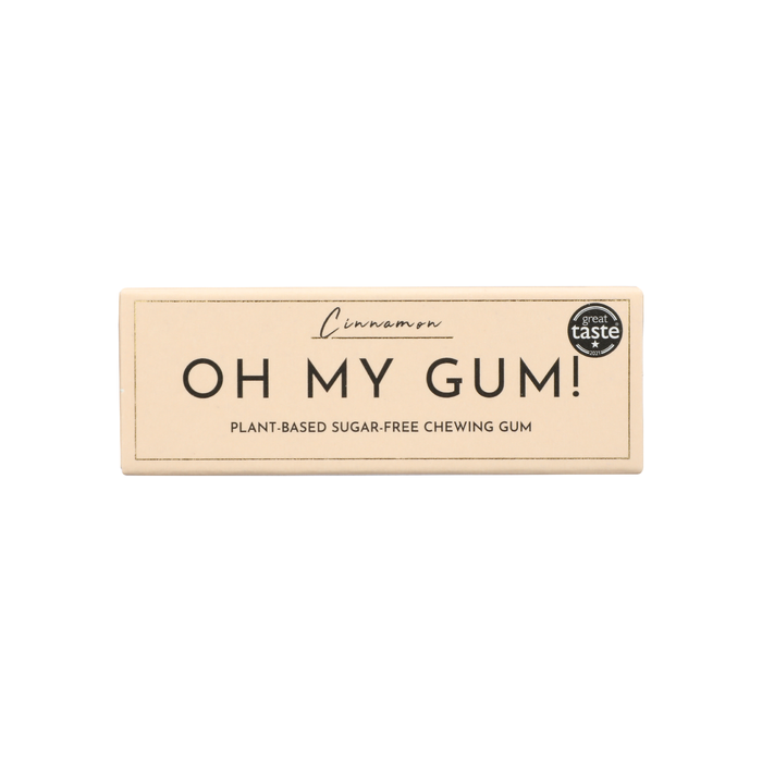 OH MY GUM: Cinnamon Chewing Gum, 10 pc