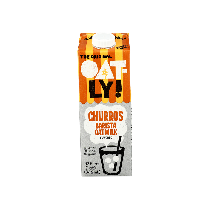 OATLY: Churros Barista Oatmilk, 32 fo