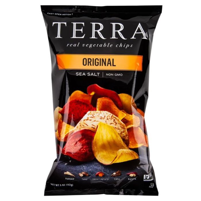TERRA CHIPS: Original Sea Salt Chips, 5 oz