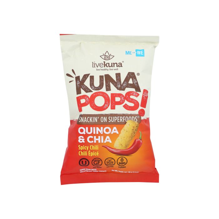 KUNA POPS: Snacks Spicy Chili, 3.5 oz