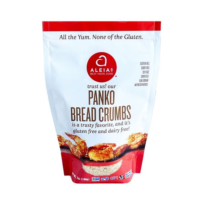 ALEIAS: Gluten Free Panko Bread Crumbs, 7 oz